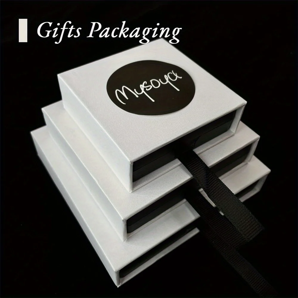 MYSOYA 7-8mm قلادة لؤلؤ المياه العذبة أحجام متعددة مع صندوق هدايا هدية مثالية لحفلات الزفاف وأعياد الميلاد وعيد الميلاد والعام الجديد #6