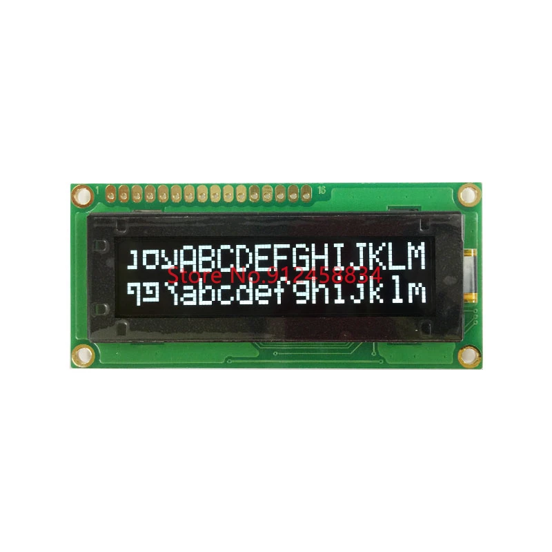 1602 16X2 OLED SPI I2C 3.3v or 5v Display Module US2011