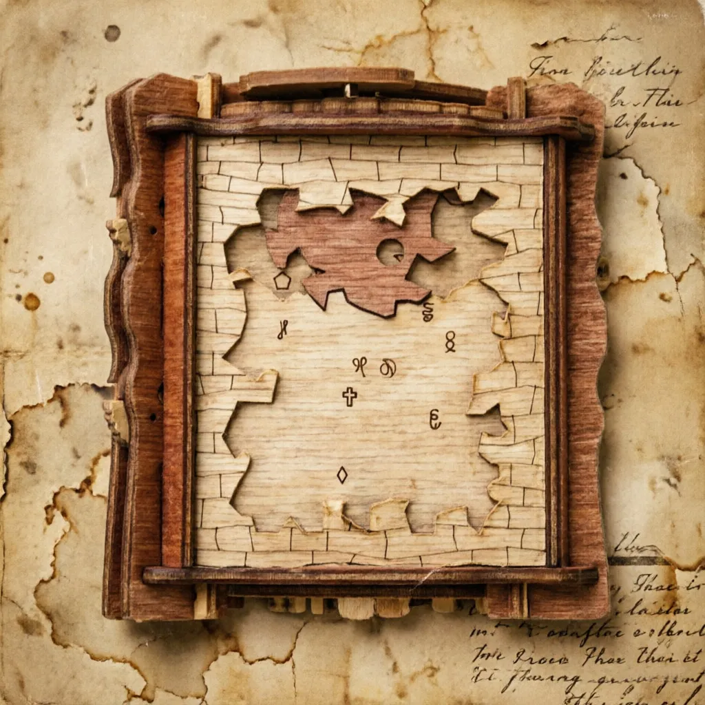 The Judgement of the Holy City - A Difficult-to-Decipher Box Toy for Adults, an Adult Puzzle Toy