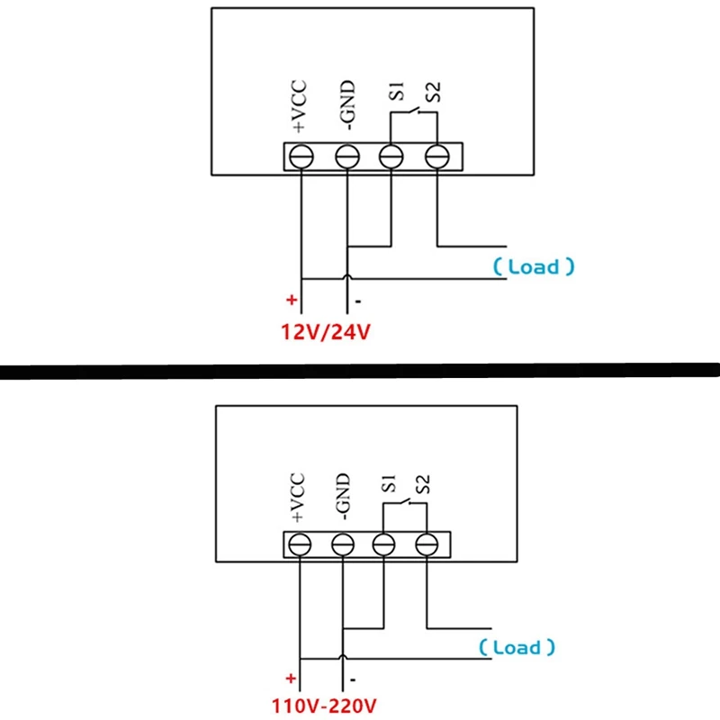 W3230 AC110-220V خط التحقيق 20A التحكم الرقمي في درجة الحرارة LED عرض ترموستات مع أداة التحكم في الحرارة/التبريد