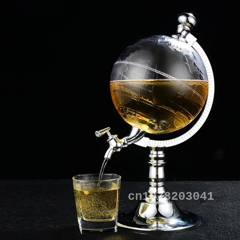 Innovative decanter globe wine gun dispenser detachable and easy to clean large capacity 1500ml bar tools