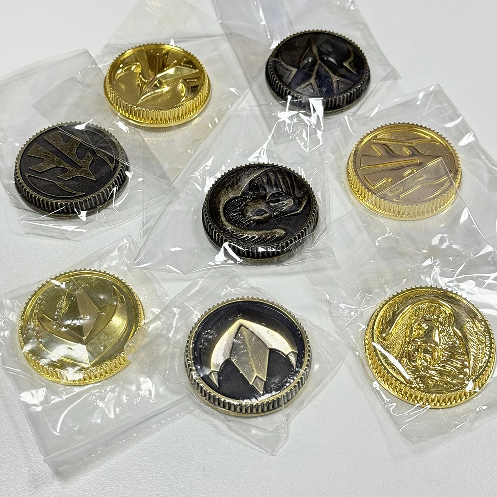 

Legacy FALCON Ninja Ninjetti Drakkon Evolution Tiger Lord Drakkon Power Coin Weathered Gold For Bandai Legacy Ranger Morpher