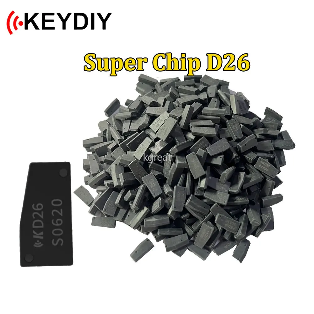 

KEYDIY KD Super Chip D26 Transponder Chip Support PCF7935 PCF7936 ID46 ID47 ID48 ID49 ID4D ID80 ID64 ID4E ID11 ID12 ID13 8A 8C