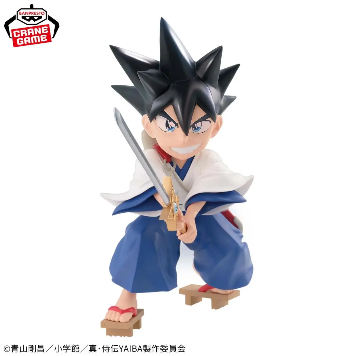 بانداي الأصلي محاصر يايبا الساموراي أسطورة KUROGANE عمل نموذج لجسم اللعب Besktop تزيين جمع هدايا عيد ميلاد الأطفال