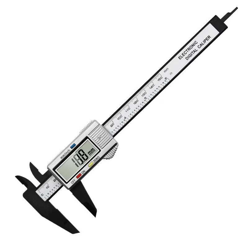 Neuer 1-teiliger Kunststoff-Messschieber, Mini-Text-Messschieber, Schüler-Messschieber, 0 bis 150 mm Messwerkzeug – Detail 12