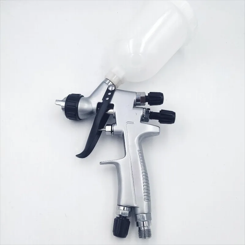 

Nozzle 1.0-1.2mm Mini Gravity Type Auto Refinishing Spray Gun HVLP Jet Paint Sprayer