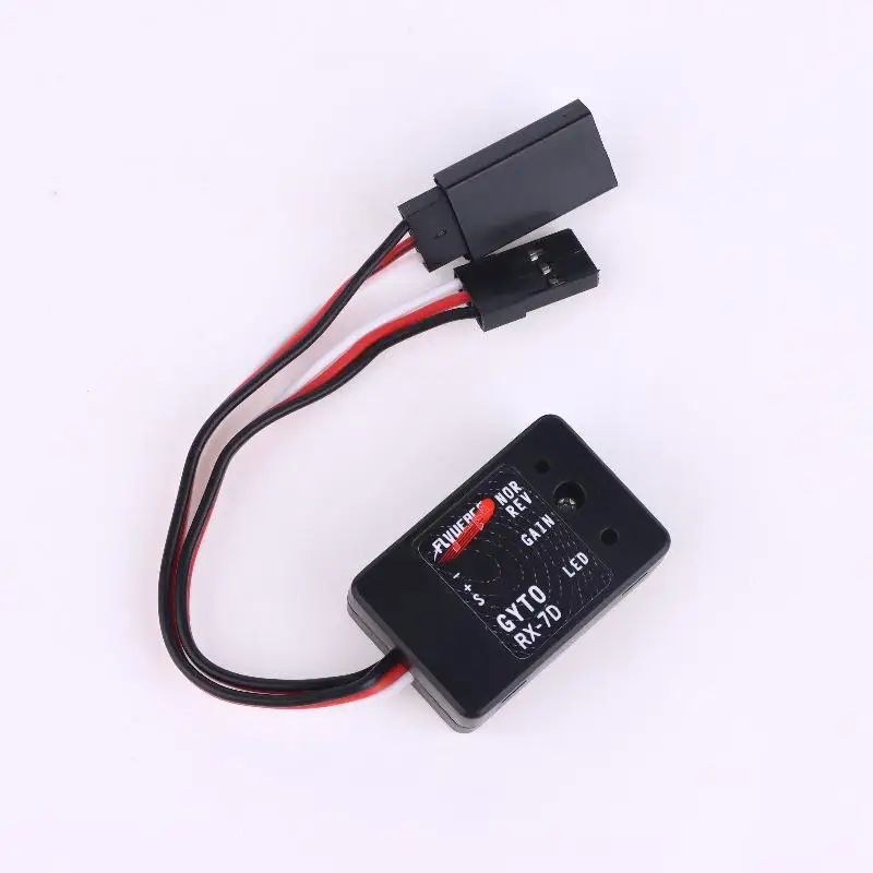 1 Zestaw DC 4.8-7.4V Żyroskop RX-7D Mini Gyro Do Samochodu RC Drift Racing Pojazd Łódź Cyfrowy/Analogowy Uniwersalny Odbiornik Nadajnik