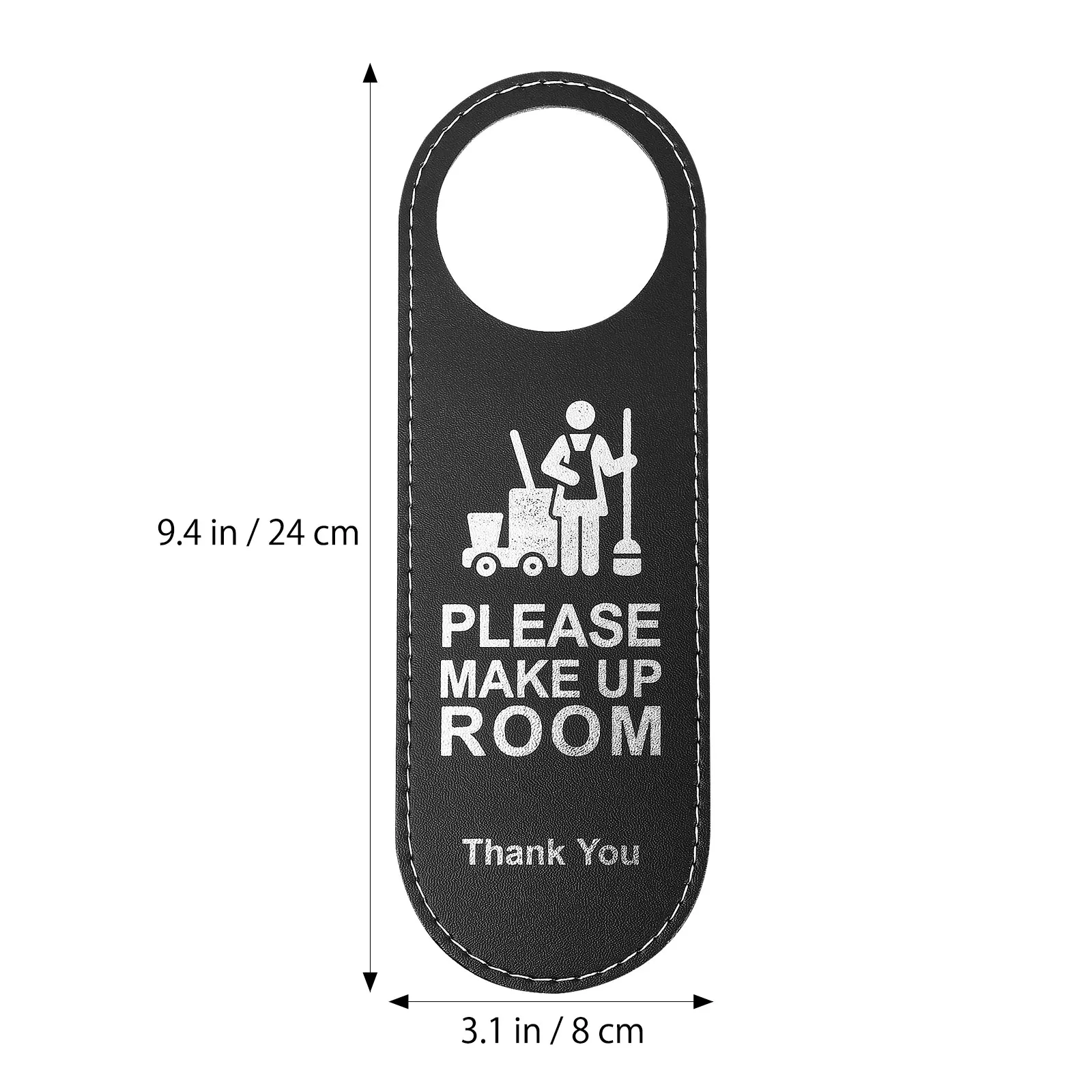 High Quality Material Hanger Sign For Front Door Double Sided Design Modern Style Hotel Door Sign