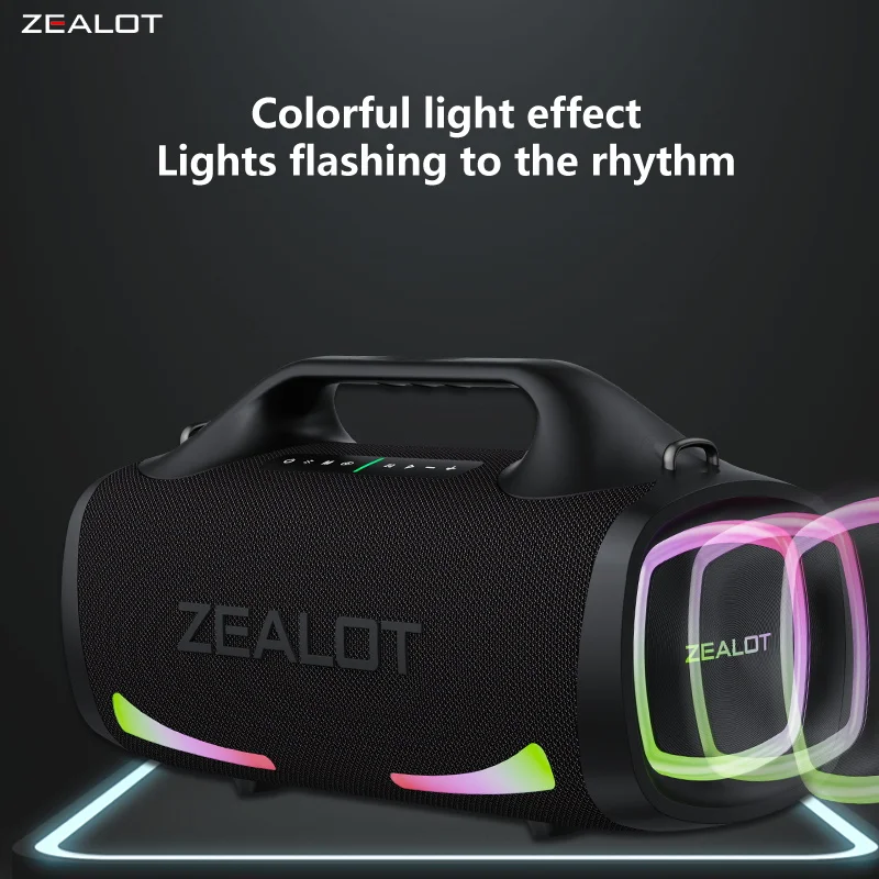 Zealot-S79ポータブルワイヤレススピーカー,サブウーファースピーカー