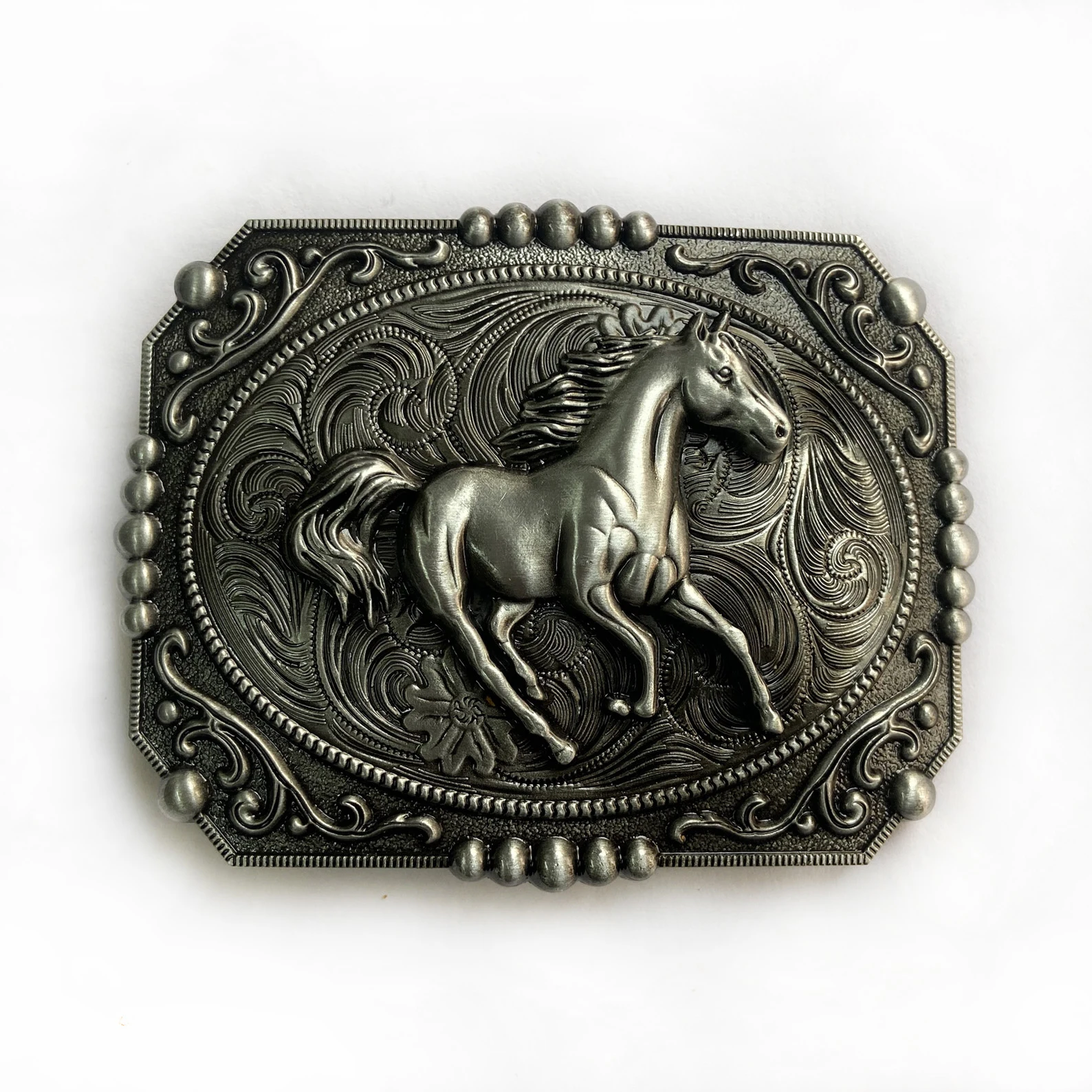 ยี่ห้อ wesbuck เข็มขัดวินเทจโลหะม้าตะวันตกอุปกรณ์เสริมทำมือโฮมเมดเข็มขัดคาดเอวสไตล์คาวบอยตะวันตกร็อค