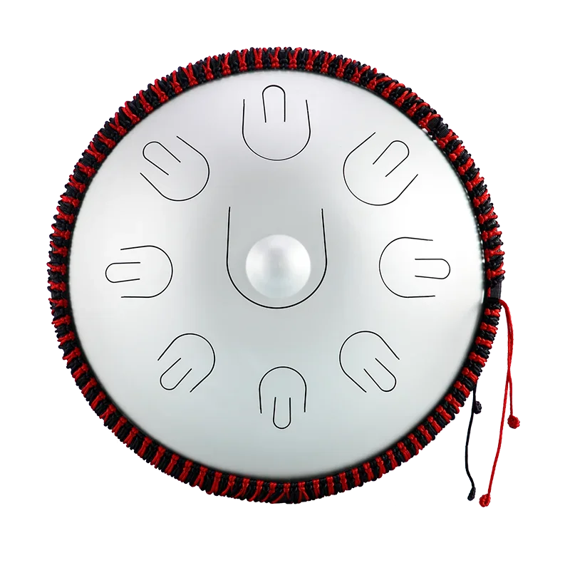 Handwork Hand Pan Steel Tongue Drum free gift  percussion instrument 14'' 9 notes