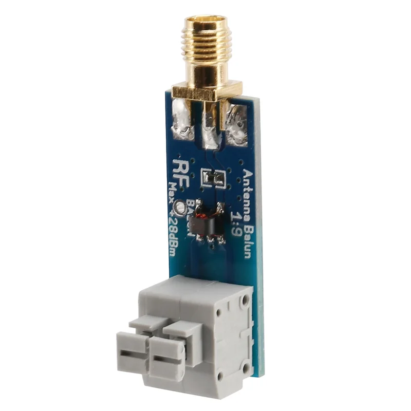 ABKN-2X Balun One Nine Tiny Low Cost - 1: 9  Antenna Balun With Antenna Input Protection For Ham It Up SDR And Many Other