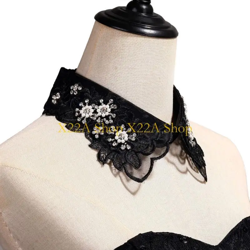 unique-fashionable-embroidery-floral-beaded-lace-fake-collar-for-women-lapel-ruffled-organza-removable-collar-dress-accessory