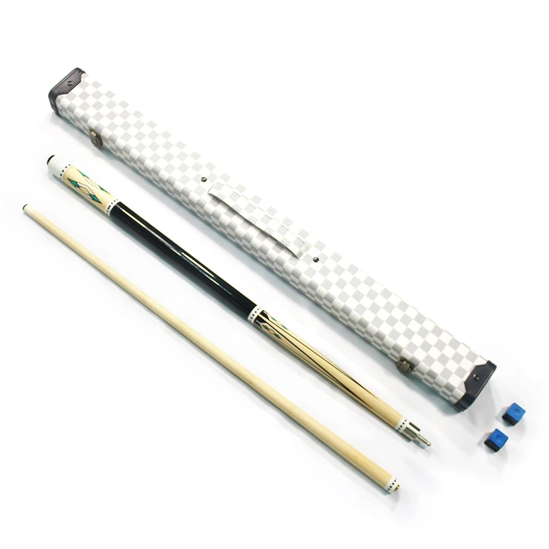 Reasonable price billiard accessary kit 1/2 pool cue+cue case+ billiard gloves for sale