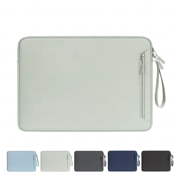 กระเป๋าแล็ปท็อปสําหรับ MacBook Air 15 M3 ชิป A3114 2024 15.3 กรณี M1 M2 ชิป Pro 13 13.3 13.6 14 15 16 นิ้ว Ultra light แล็ปท็อปกระเป๋าถือ