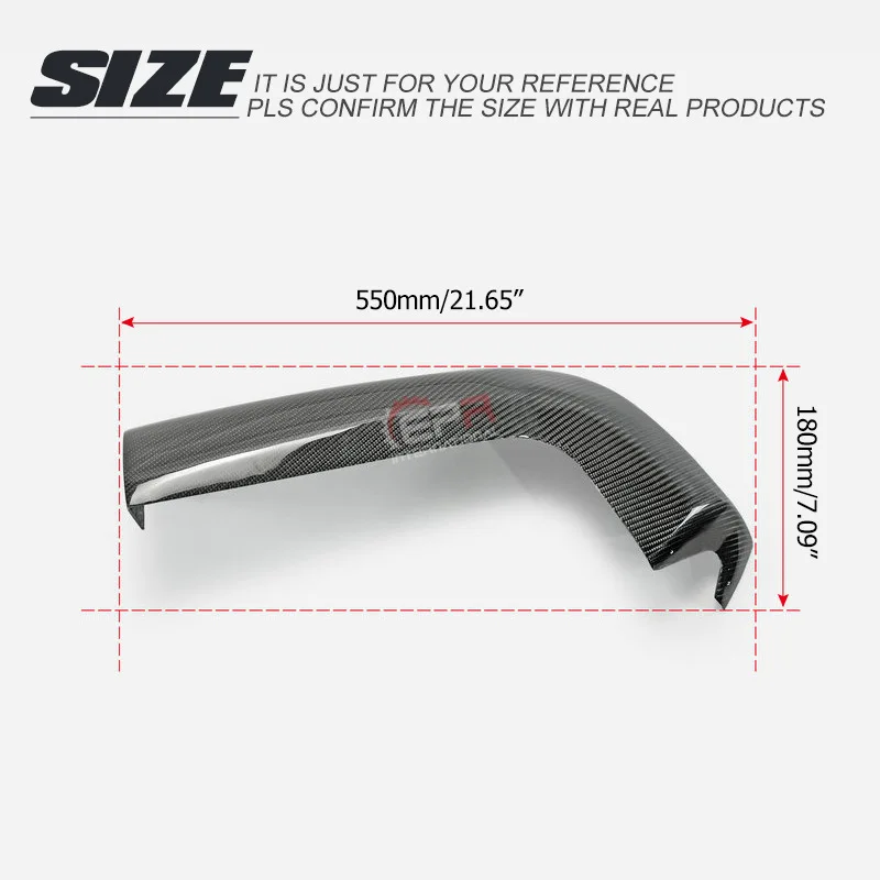 SAAR متوافق مع أجزاء تعديل ألياف الكربون Honda Integra DC2 النمط الأصلي واقيات الزوايا الخلفية تنورة صغيرة #5