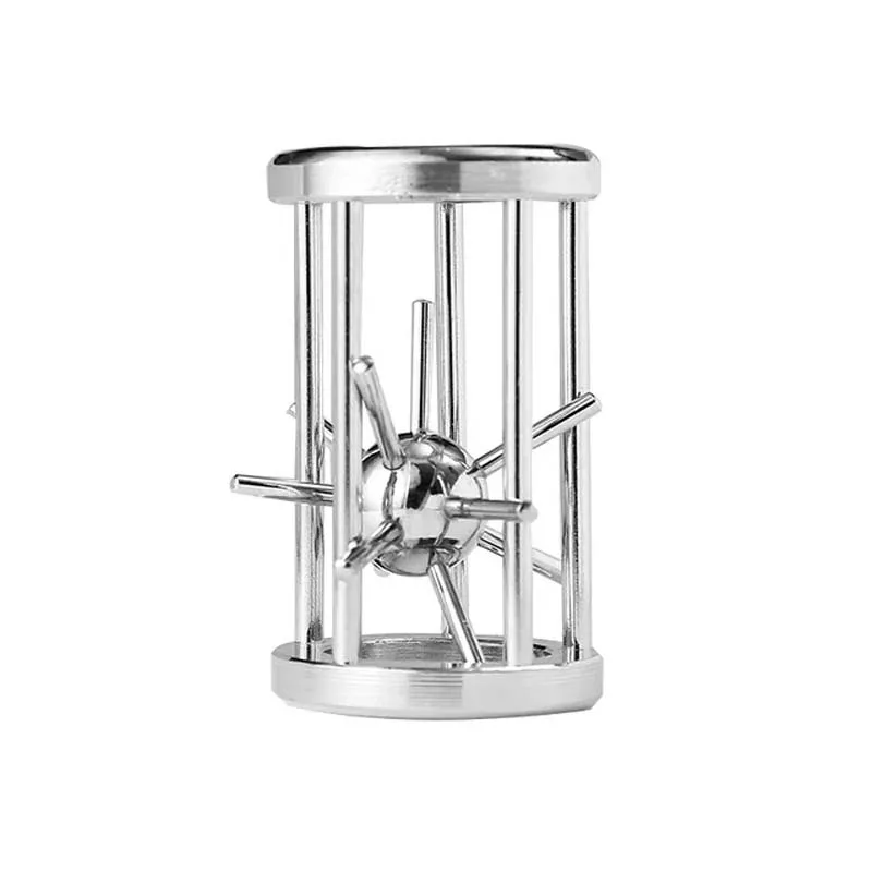 Metalowe puzzle 3D zabawki do rzeźbienia Puzzle odblokowujące klamrę pierścieniową dzieci dorosłe gry logiczne rekreacyjne gry logiczne