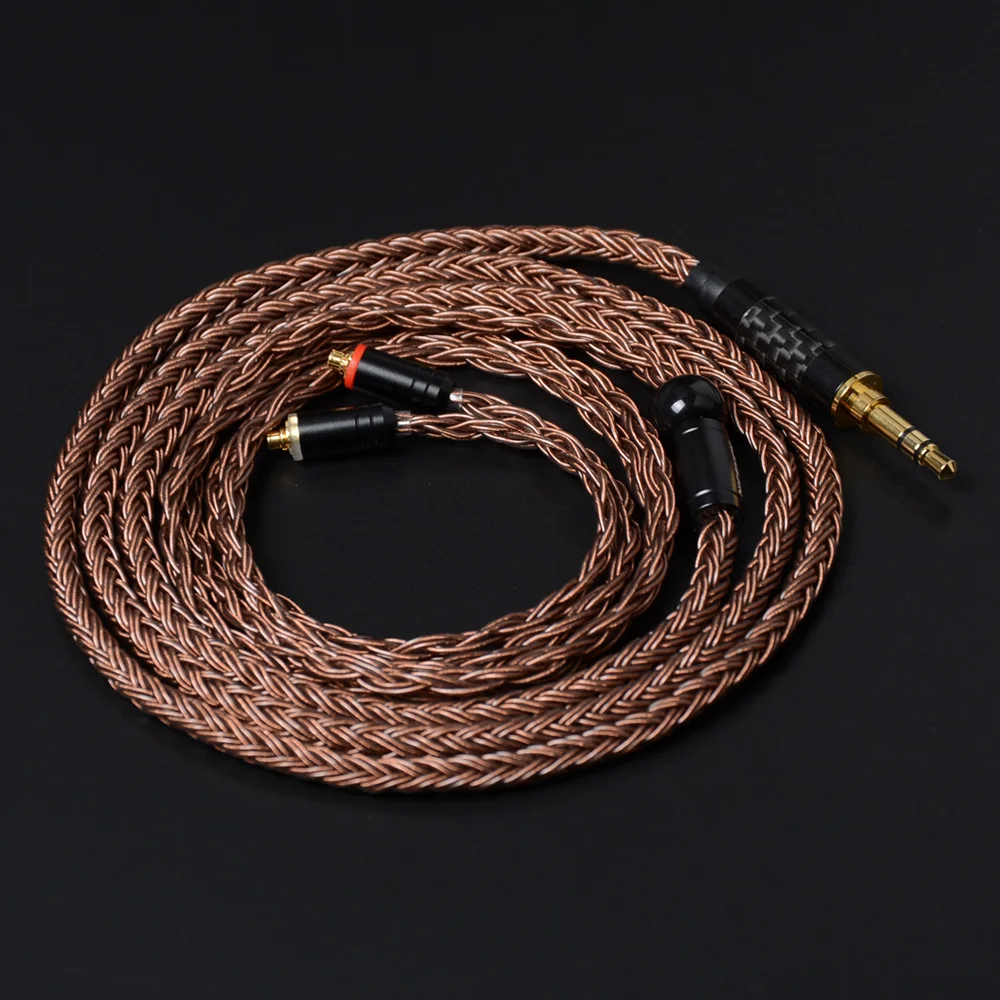 NiceHCK 16 Core High Purity Copper Earphone Cable 3.5/2.5/4.4mm Plug MMCX/2Pin  For TFZ TRNV90 ZSX CCAC12 NiceHCK F3/NX7 Pro/DB3
