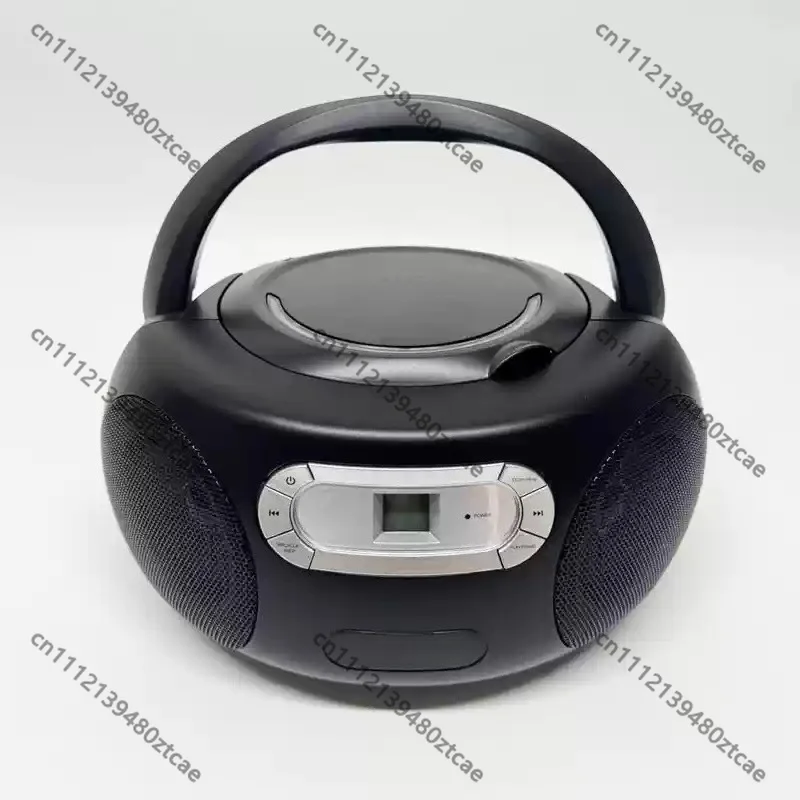 Portable Boombox CD Player with Bluetooth, Radio Receiver, English‑Learning Disc Player, Prenatal‑Education Audio Machine