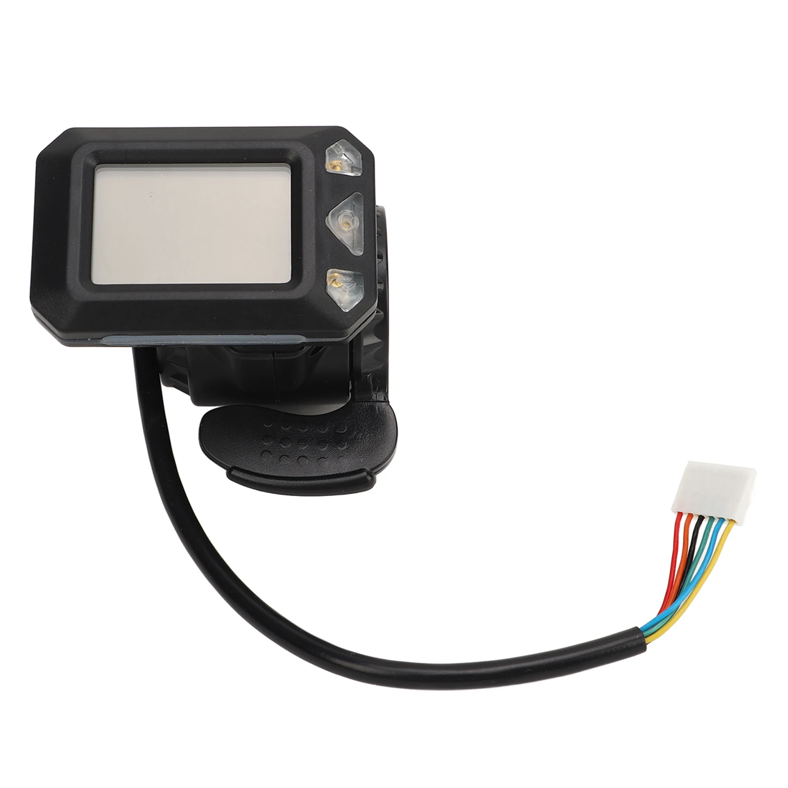 Nieuwe elektrische scooterdisplay Lichtgewicht 36V 6-pins duimgasdisplay ABS Hoge prestatievervanging voor buitenrijden