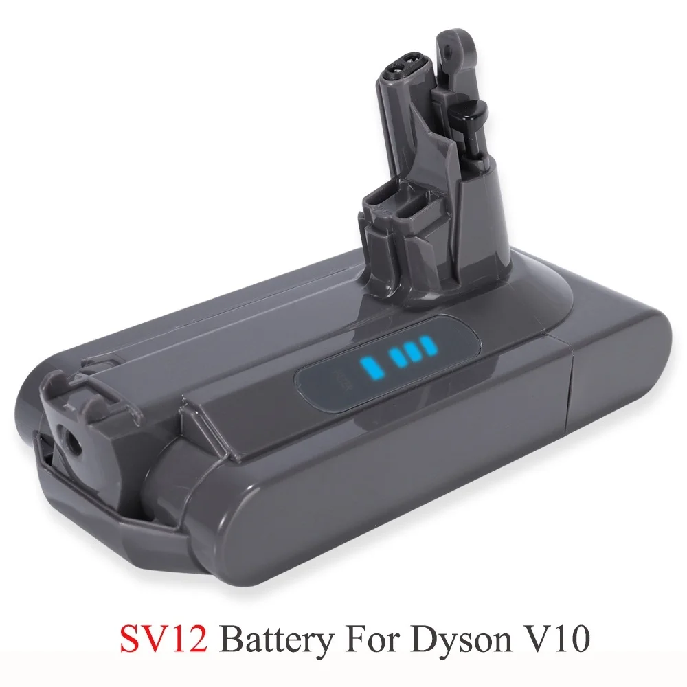 To SV12 5000mAh/4000mAh Replacement battery for Dyson V10 battery V10 Absolute ,V10 Fluffy , cyclone V10 Battery