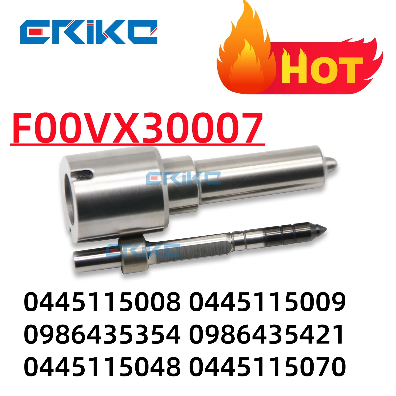 

F00VX30007 Форсунка дизельного топлива для пьезо 0445115008 0445115009 0986435354 0986435421 0445115048 0445115070