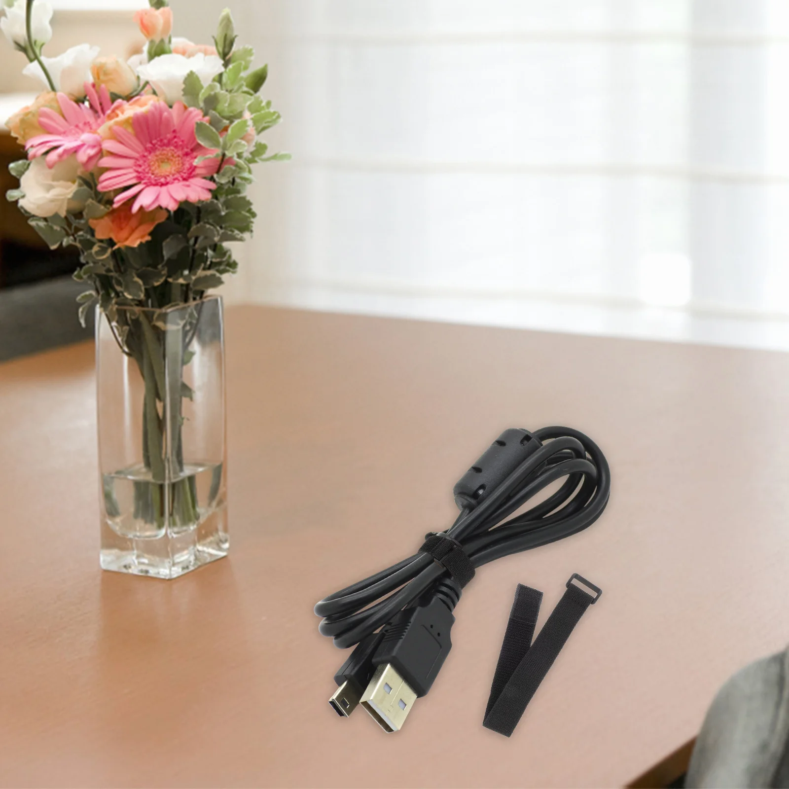 

10Pcs Cable Management Ties Reusable Cord Organizer Straps with Hook and Loop Design for Wires Chargers Cables