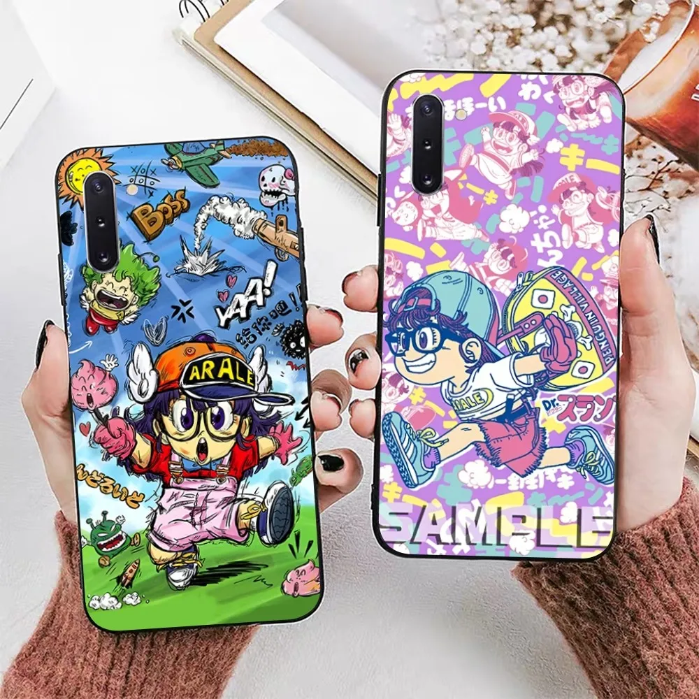 Cartoon Dr Slump Arale Phone Case For Samsung Note 8 9 10 20 Pro Plus Lite M 10 11 20 30 21 31 51 A 21 22 42 02 03