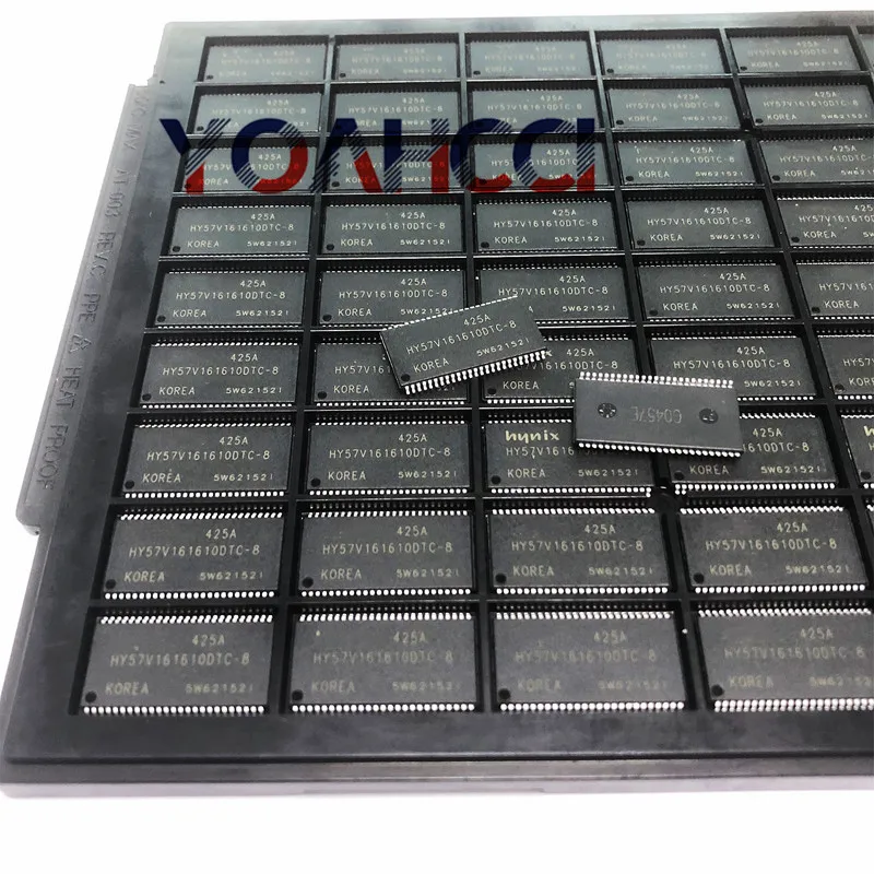 HY57V161610DTC-8 HY57V161610D (5-50pieces) Free Shipping TSOP-50 CMOS Synchronous DRAM IC Chip, New 100% Original In Stock