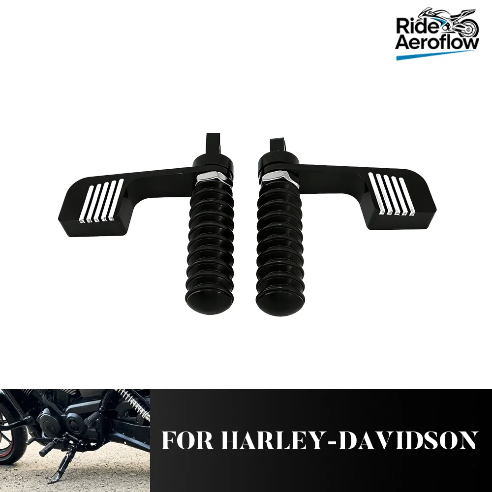

Motorcycle Accessories Front Foot Peg Footrest Pedal For Harley with a standard model bike