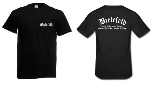 Herren T-Shirt Bielefeld I Fussball I Verein I Sprüche I Fun I Lustig bis 5XL