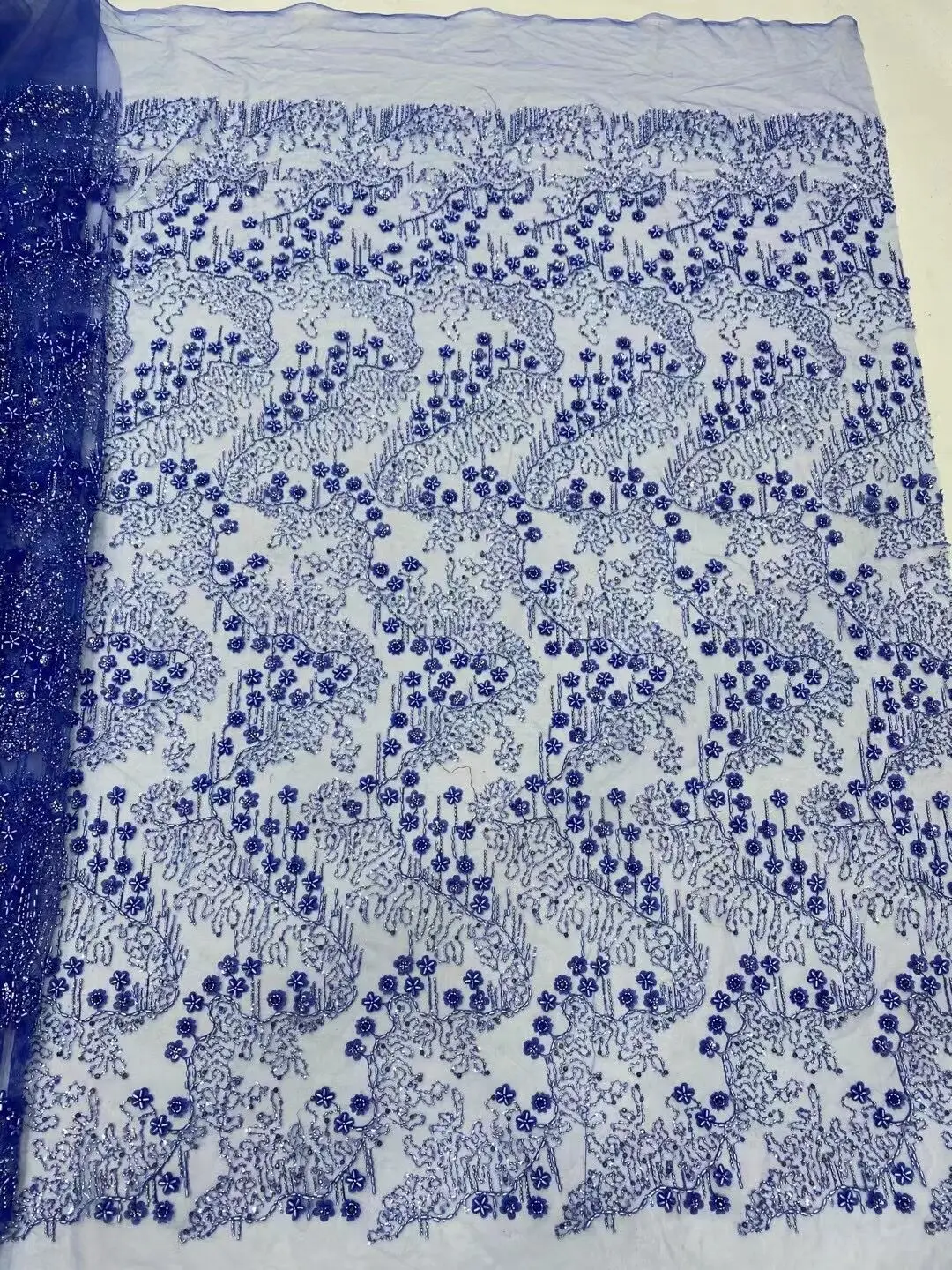 

Африканское кружевное полотно 2026, 100% хлопковые ткани для одежды, продается на метры, вышивка, для праздничных платьев, тюль, 5 ярдов 26