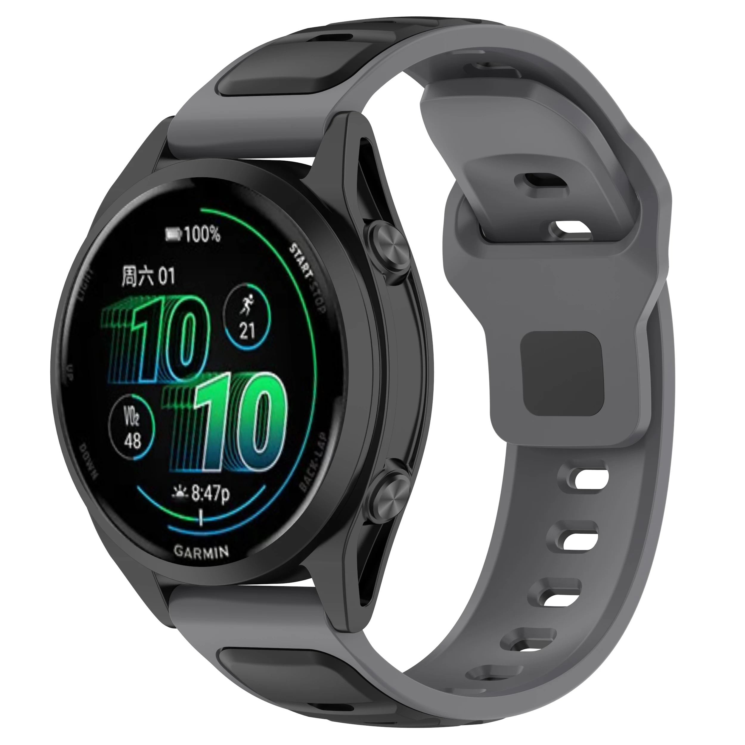 20 22 mm Silikonarmband für Polar Vantage V3 M2/M Grit X Pro Titan Sportarmband für Polar Ignite 3 2 Unite Pacer Band Armband – Detail 12
