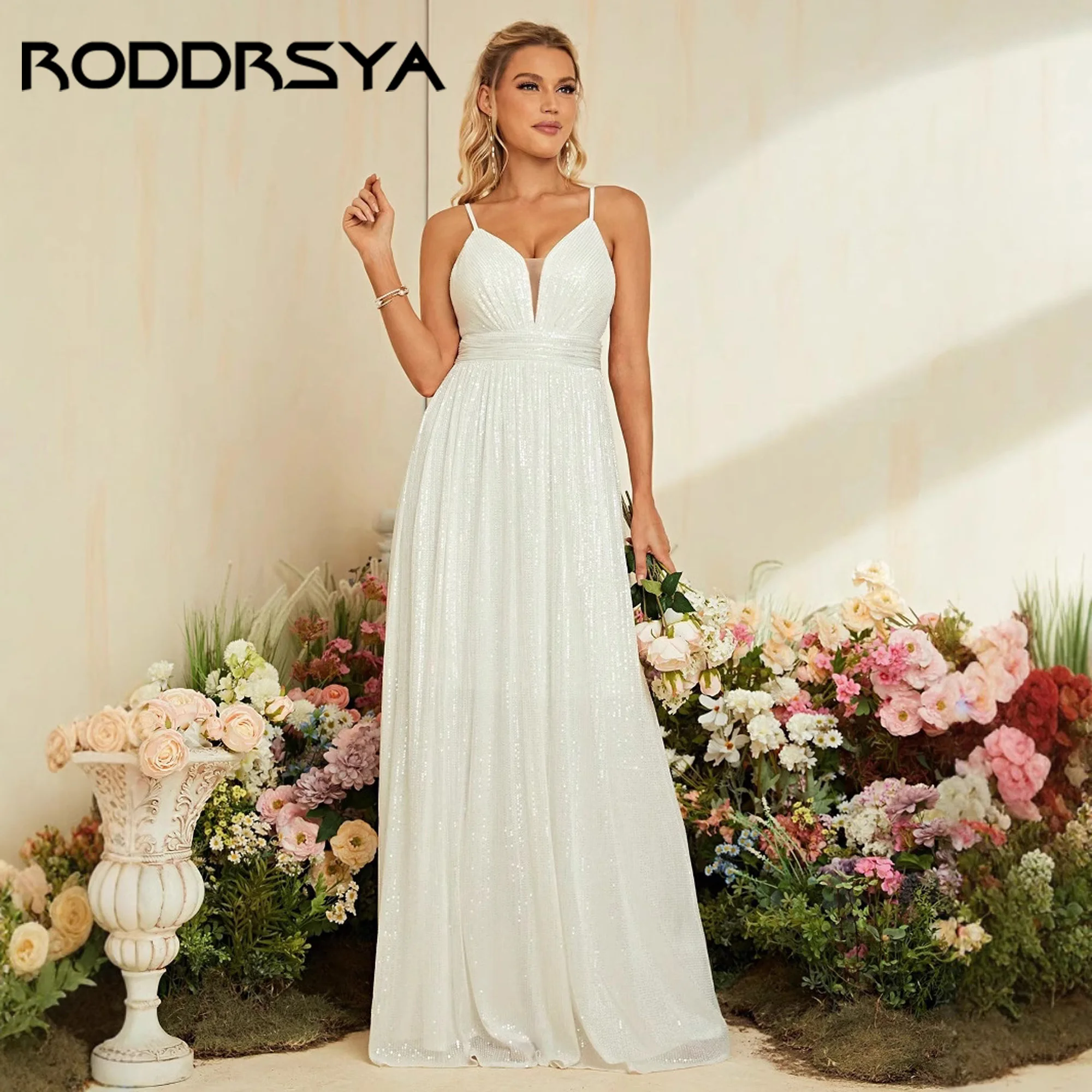 

White Suspender Ball Dress Beach Church Luxury Wedding Dress Simple Temperament Dress Slim Fit And Slimming Women's Customized