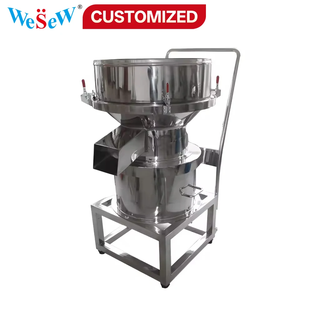 Custom Orange Juice Vibrating Separator High-Efficiency Electric Vibrating Filter Screen Food Processing Vibrating Screening