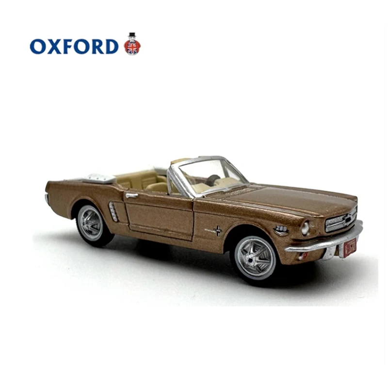 OXFORD Diecast 1:87 Scale Cabriolet Alloy Retro Sports Car Model Finished Product Simulation Toy Collection Gift Static Model