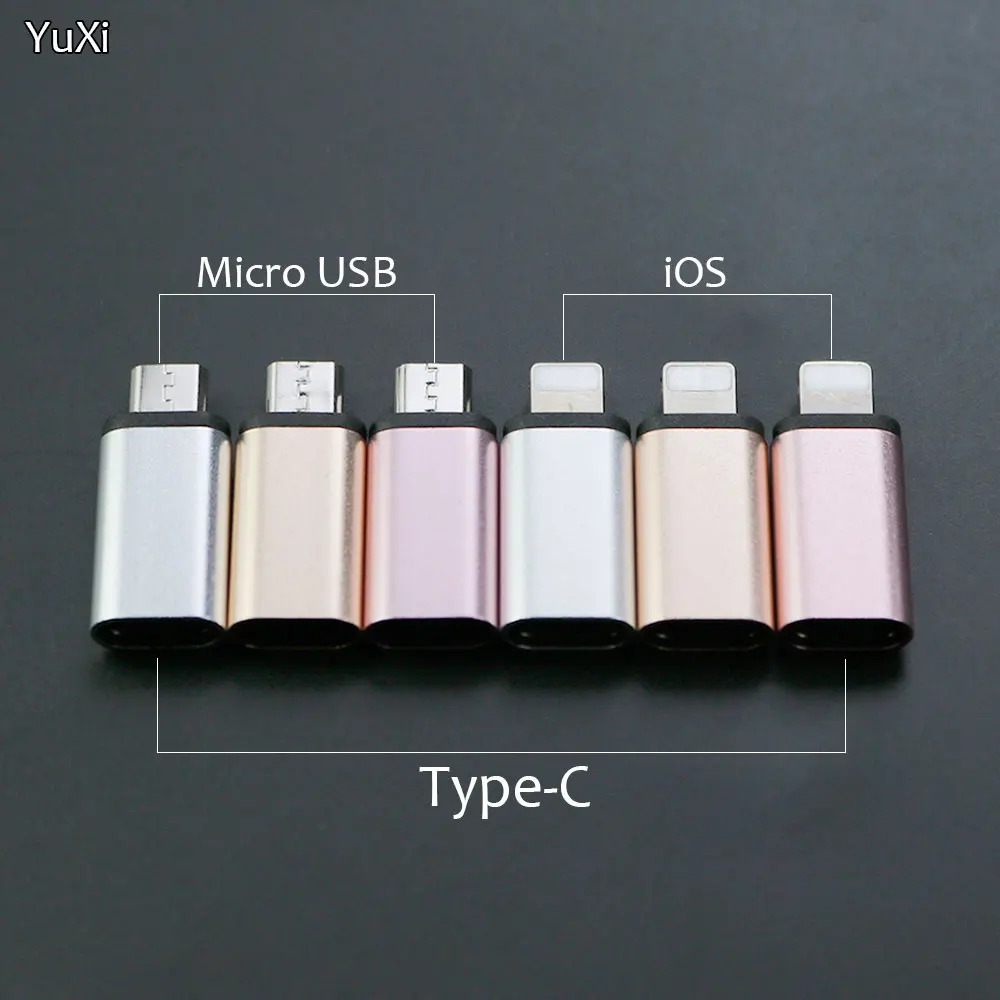 USB-C 여성 포트에서 Micro USB/IOS 남성 어댑터 사용법과 장점