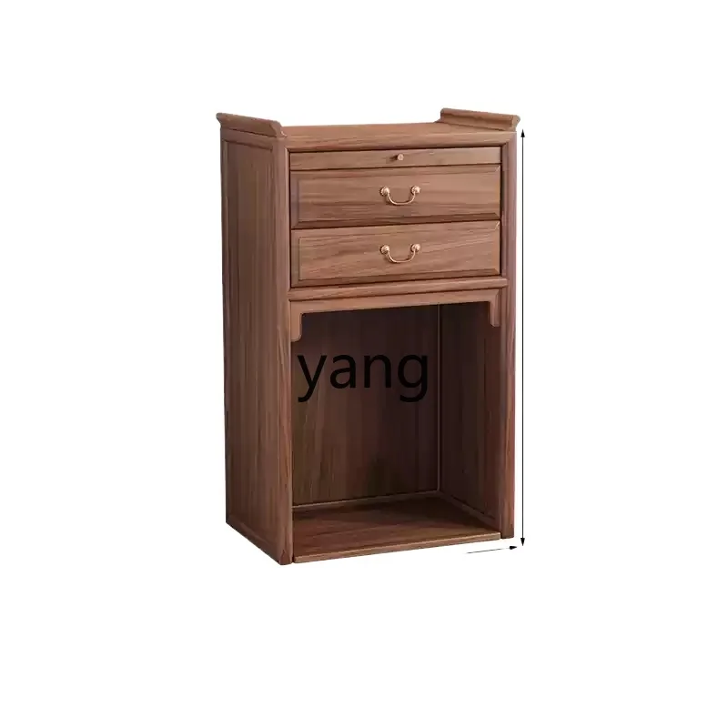 

ZL solid wood main cabinet for table incense case household table cabinet new Chinese casket