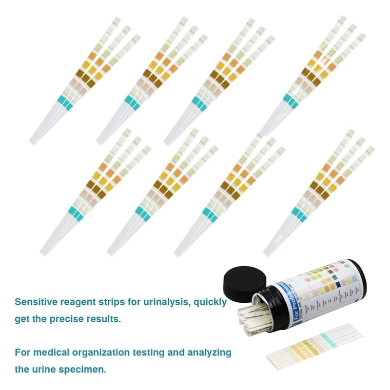 HOT-10 Parameter Test Strip Reagent Strips - 300PCS Pack