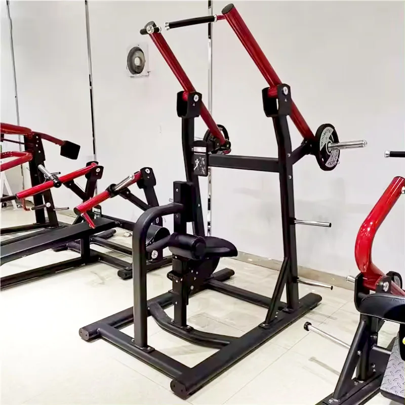 High Quality Plate Loaded Bodybuilding Fitness Gym Equipment ISO-LATERAL FRONT LAT PULLDOWN