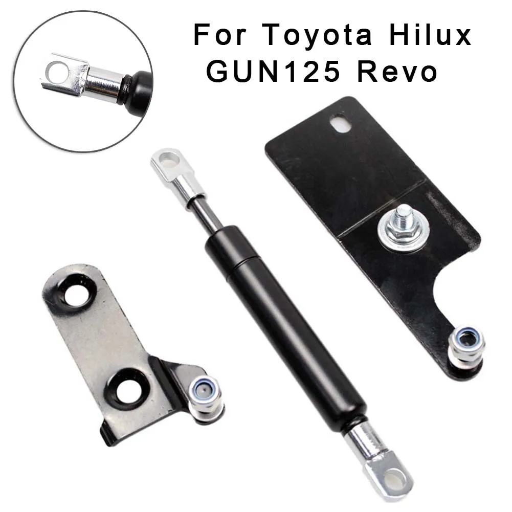 

Pickup Tailgate Stainless Steel Gas Shock Absorber Struts For Toyota Hilux GUN125 Revo Rear Hood Gas Shock Forklift Shock Mounts