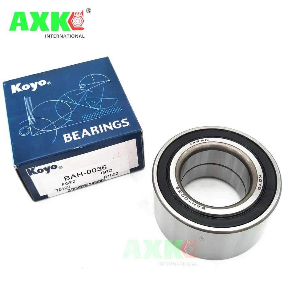 Koyo Motorcycle Wheel Bearing  Front wheel hub bearings DAC30600337 2RS ZZ 30BWD07 30BWD07CA63 DAC3060W 30x60.03x37 mm