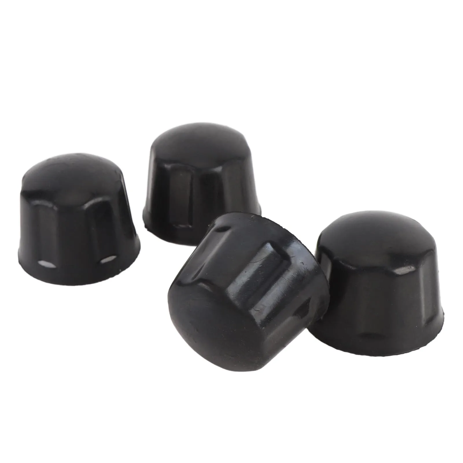 

4Pcs Rubber Rim Dust Cover Cap Rubber Wheel Rim Dust Cover Cap 42mm for 110cc 125cc 250cc 300cc ATV Quad Go Kart Rim Wheel