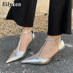 Eilyken Spring Autumn Brand Women Pumps Shoes Fashion Pointed Toe Ladies Elegant Hollow Out Sandals Zapatilla De Muje