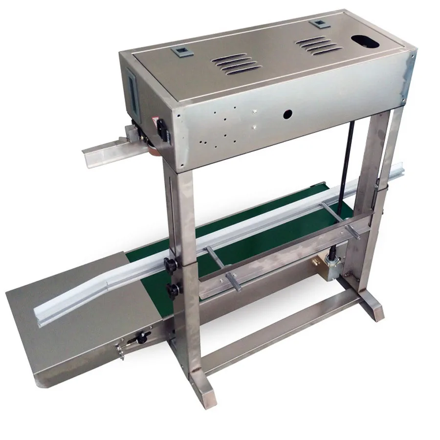 FR450 Vertical Continuous Plastic Bag Sealer Heat Sealing Machine