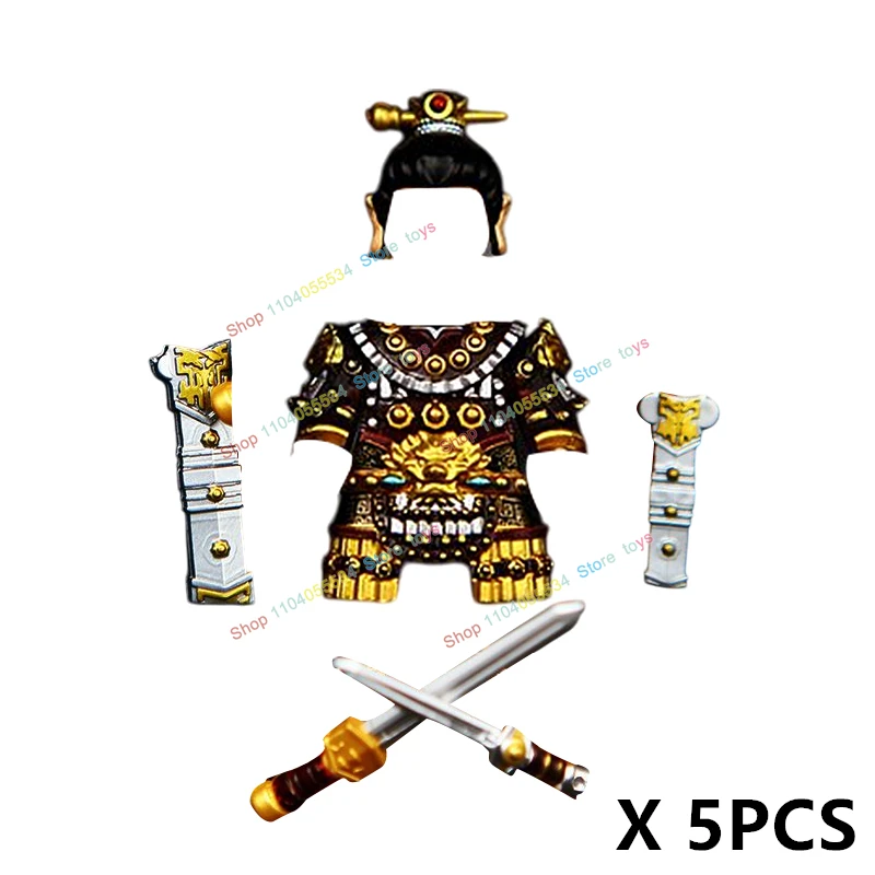 S860 histoire ancienne trois royaumes héros militaires figurines Liu Bei généraux Han oriental assemblage briques jouets cadeaux