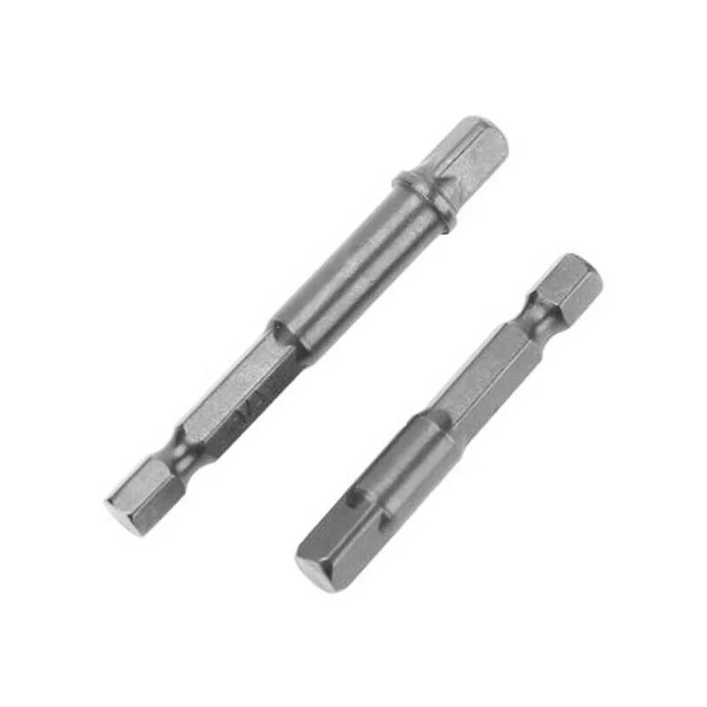 Juego de adaptador de enchufe de acero al cromo vanadio, 8 piezas, vástago hexagonal a brocas de extensión de 1/4 "3/8" 1/2"