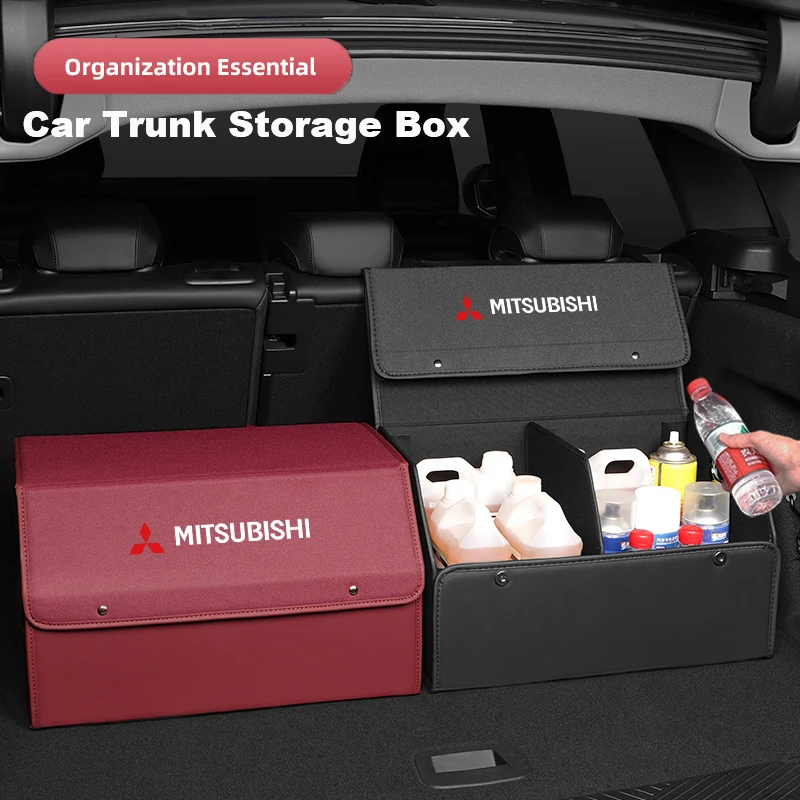 

Car Trunk Storage Box Large Capacity Foldable For Mitsubishi Lancer Ralliart ASX Mirage Pajero Xpander Attrage L200 Eclipse Cros