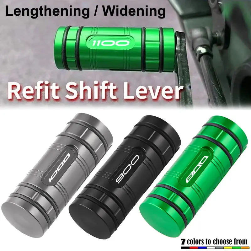 Motorcycle Gear Shift Lever Pedal Tip Extension Brake Lever Pedal For KAWASAKI Z 800 900 1000 Z1100 SX NINJA Z800 Z900 Z1000