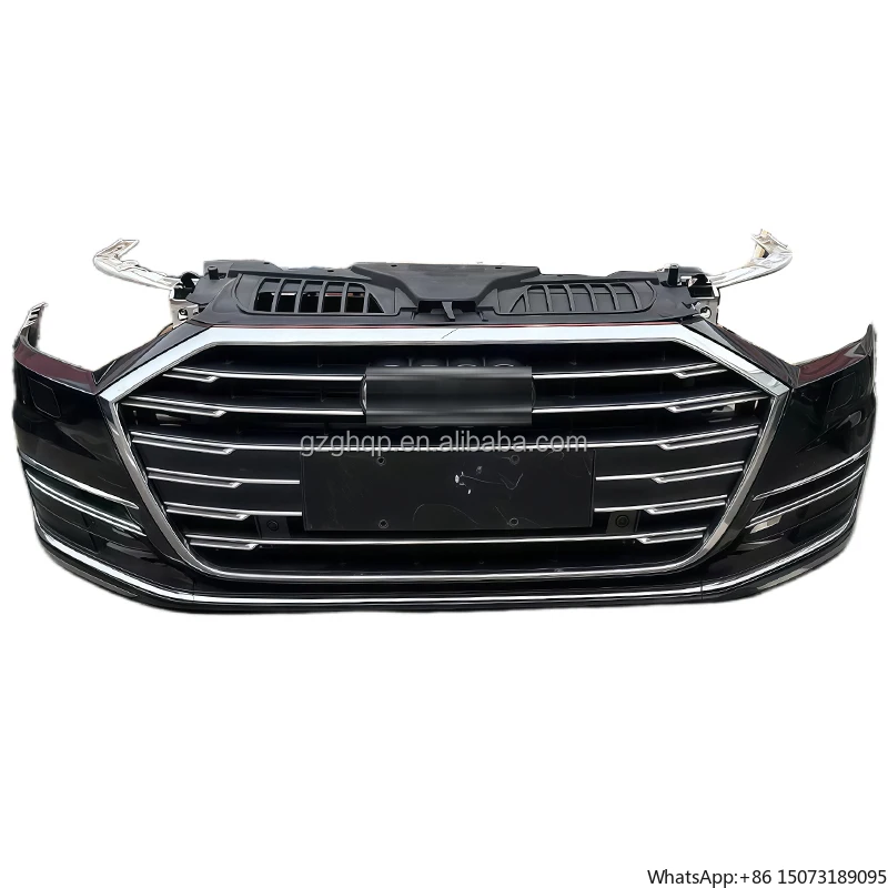 

High Quality Original Black Front Bumper Radiator Cooling Assembly for A8L D5 2019-2022 Body Kit Bumper Grille